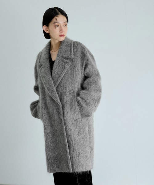 ADAM ET ROPE'（アダムエロペ） チェスターコート FREE グレー