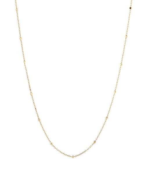 ネックレス チェーンネックレス「グリッター：37cm」 レディース