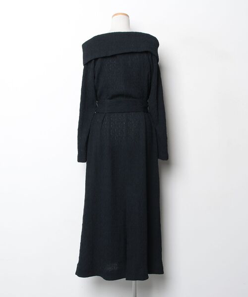 「styling/」 長袖ワンピース 0 ブラック レディース_画像2