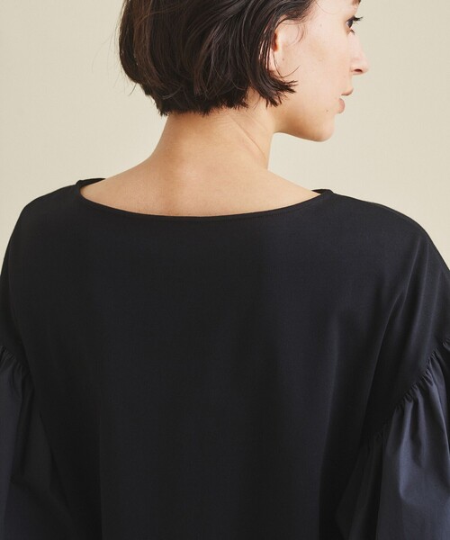 「GRACE CONTINENTAL」 長袖カットソー 36 ブラック レディース_画像8