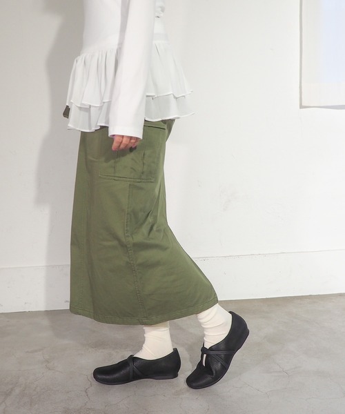 パンプス スリットフラットシューズ　1310301_20