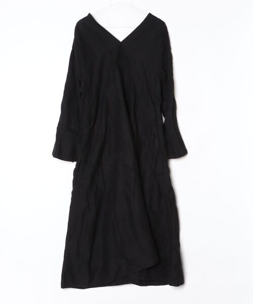 「Chaos」 長袖ワンピース FREE ブラック レディース_画像2