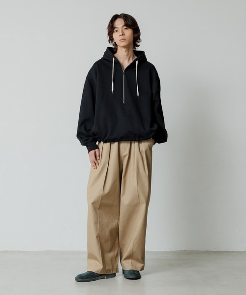 ADAM ET ROPE'（アダムエロペ） チノパン 「WEB限定」2タック ワイド