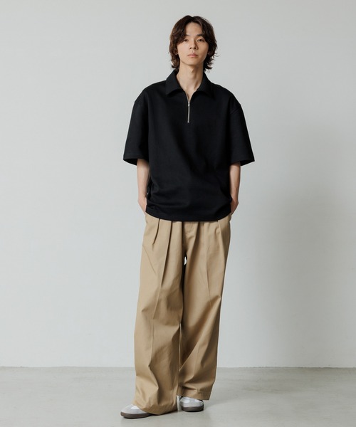 ADAM ET ROPE'（アダムエロペ） チノパン 「WEB限定」2タック ワイド