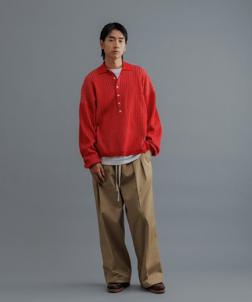 ADAM ET ROPE'（アダムエロペ） チノパン 「WEB限定」2タック ワイド
