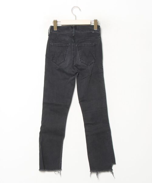 「MOTHER DENIM」 デニムパンツ 24 ブラック レディース_画像2