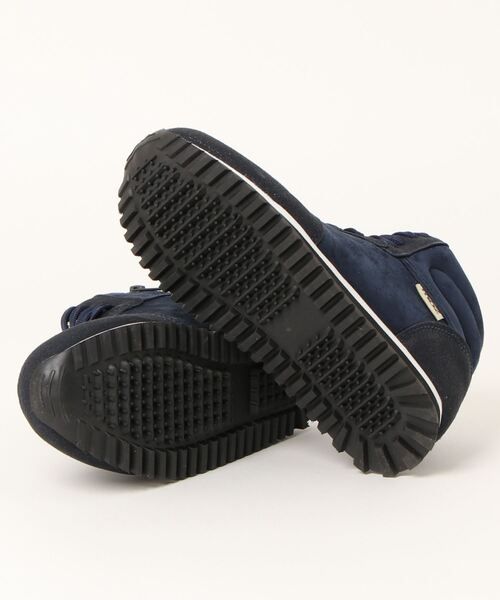 「moz」 ショートブーツ 24.5cm ネイビー レディース_画像2