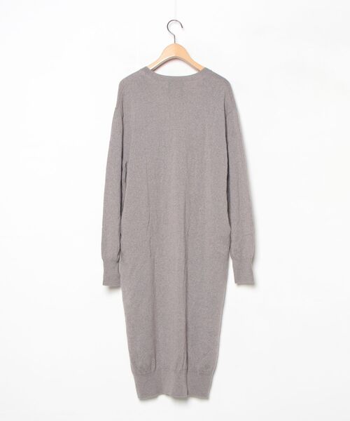 「N.O.R.C」 ニットワンピース S ブラウン レディース_画像2