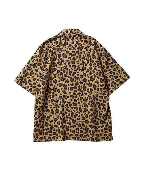 Liberaiders（リベレイダース） シャツ 半袖 LEOPARD RAYON SHIRT