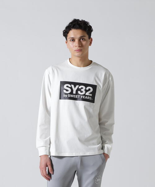 SY32 by SWEET YEARS ホワイト Tシャツ Lサイズ SY32 by SWEET YEARS（エスワイサーティトゥバイスィートイヤーズ） t