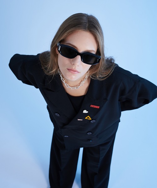 「selle glant」 テーラードジャケット SMALL ブラック メンズ_画像3