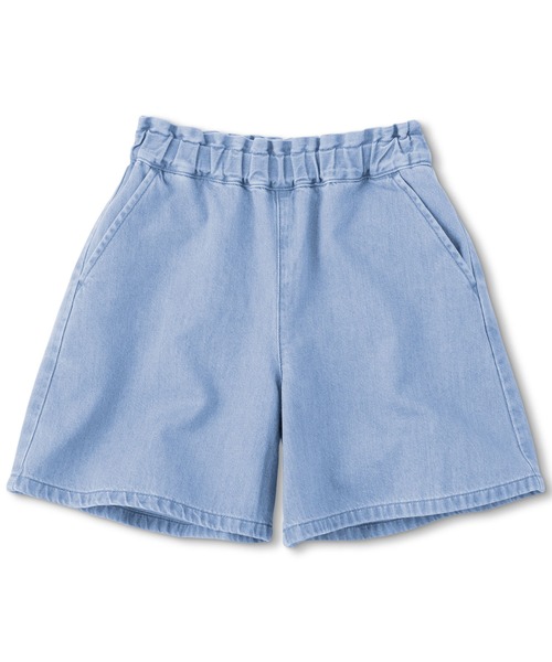 【コトラ】無印良品 無印良品（MUJI） パンツ キッズ ライトオンスデニムキュロット キッズ