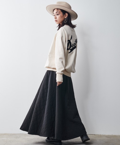 「CHIC STYLE」 「SMILELAND」スウェットカットソー 4L アイボリー レディース_画像6