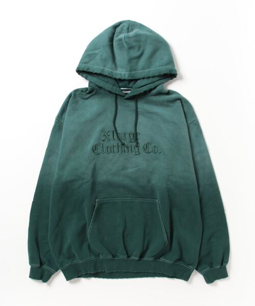 「XLARGE」 プルオーバーパーカー M グリーン メンズの画像