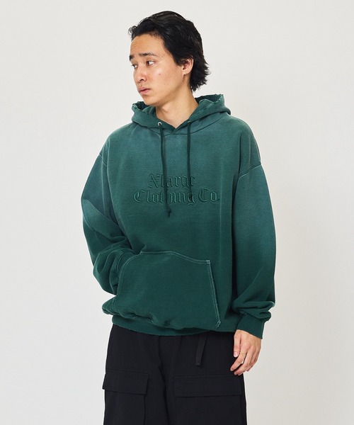 「XLARGE」 プルオーバーパーカー M グリーン メンズの画像