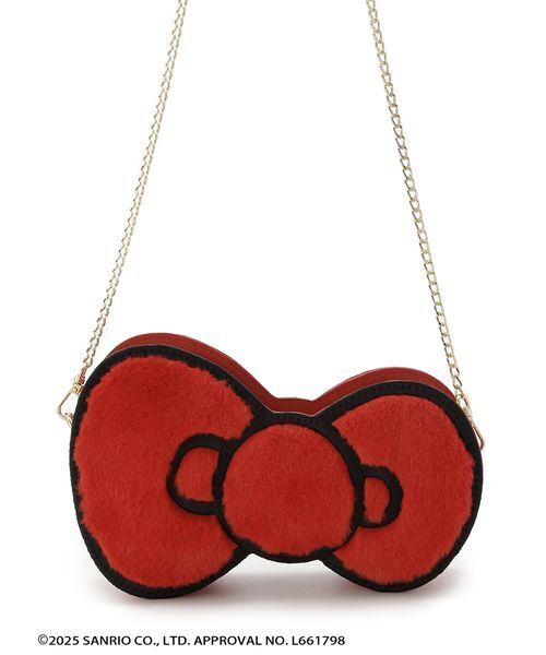 「FURFUR」 ショルダーバッグ「HELLO KITTYコラボ」 F レッド レディース_画像3