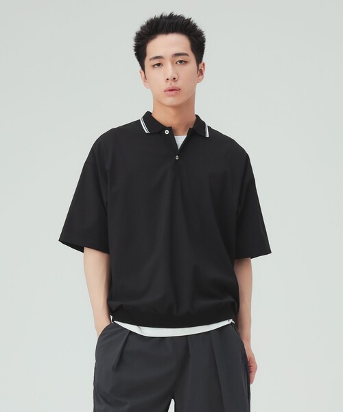 【希少コラボ✨】ポロバイラルフローレン × BEAMS ポロシャツ 黒 2XL BEAMS HEART（ビームス ハート） ポロシャツ 半袖 「6/18値下げ