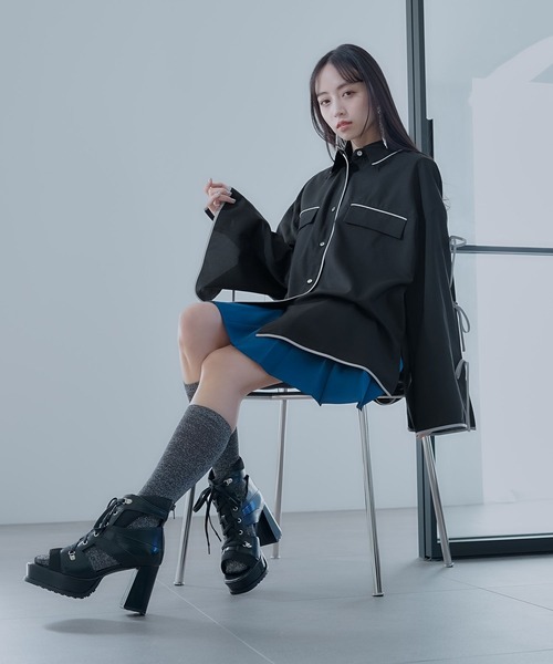 〖 新品 〗HARE トロミプリーツスカパン Fサイズ　黒 楽天市場】トロミプリーツスカパン HARE ハレ パンツ その他のパンツ