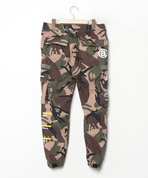 「AAPE BY A BATHING APE」 カーゴパンツ SMALL グリーン系その他2 メンズ_画像2