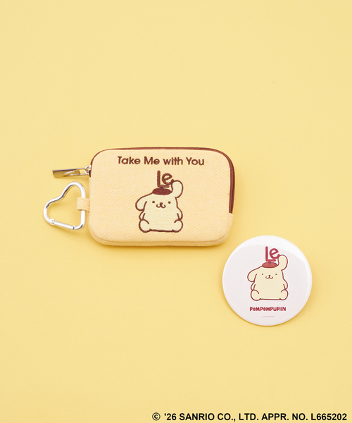 えりりん chan ♪様オーダー ミニポーチ LE TALON（ル タロン） ポーチ Sanrio characters×LE TALON ミラー付き