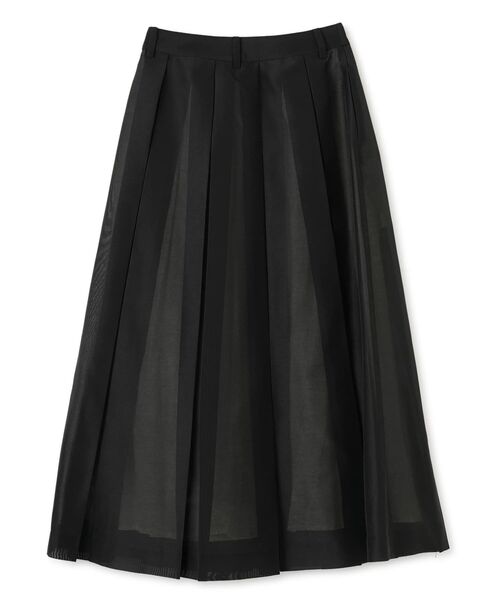 LANVIN en Bleu スカート シアーボックスプリーツスカート : ZOZOTOWN