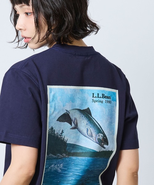 L.L.Bean（エルエルビーン） tシャツ 半袖 「JAPAN EDITION」ビーンズ
