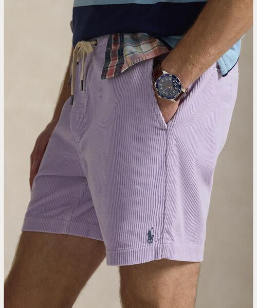 パンツ 6インチ Polo プレップスター コーデュロイ ショートパンツ メンズの画像