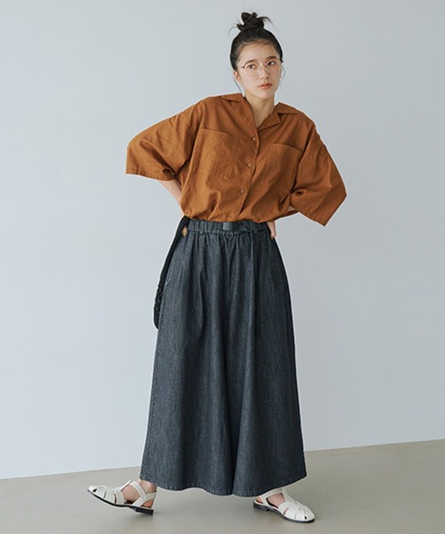 「studio CLIP」 デニムパンツ LARGE ブルー レディース_画像4