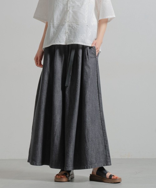 「studio CLIP」 デニムパンツ LARGE ブルー レディース_画像5