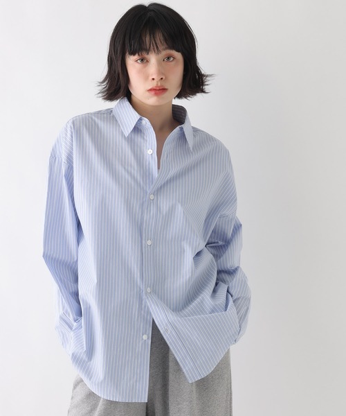 BAYFLOW（ベイフロー） シャツ 「WEB限定」ベーシックルーズカラー