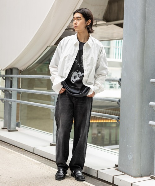 BAYFLOW（ベイフロー） シャツ 「WEB限定」ベーシックルーズカラー