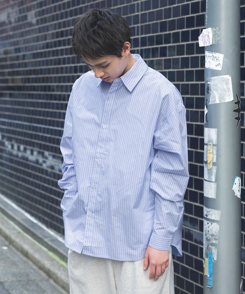 BAYFLOW（ベイフロー） シャツ 「WEB限定」ベーシックルーズカラー