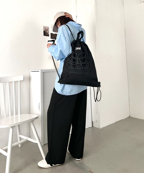 Lee（リー） デイバック リュック Lee/ドローコード ナップサック/A4