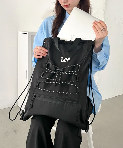 Lee（リー） デイバック リュック Lee/ドローコード ナップサック/A4