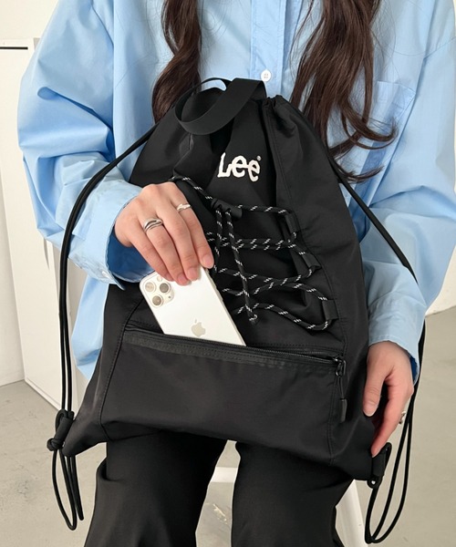 Lee（リー） デイバック リュック Lee/ドローコード ナップサック/A4