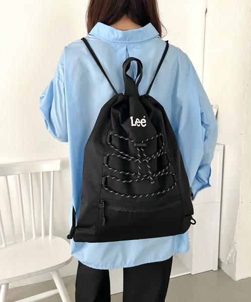 Lee（リー） デイバック リュック Lee/ドローコード ナップサック/A4