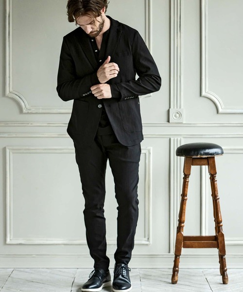 「1PIU1UGUALE3 RELAX 」 長袖Tシャツ X-LARGE ブラック メンズの画像9