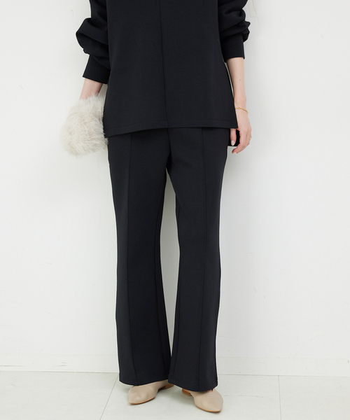 「SLOBE IENA」 イージーパンツ 36 ブラック レディース_画像9