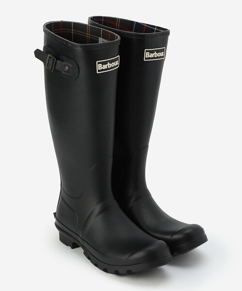 Barbour バブアー サイドストラップ ロングレインブーツ Barbour（バブアー） レインシューズ 長靴 レインブーツ 長靴 | サイド