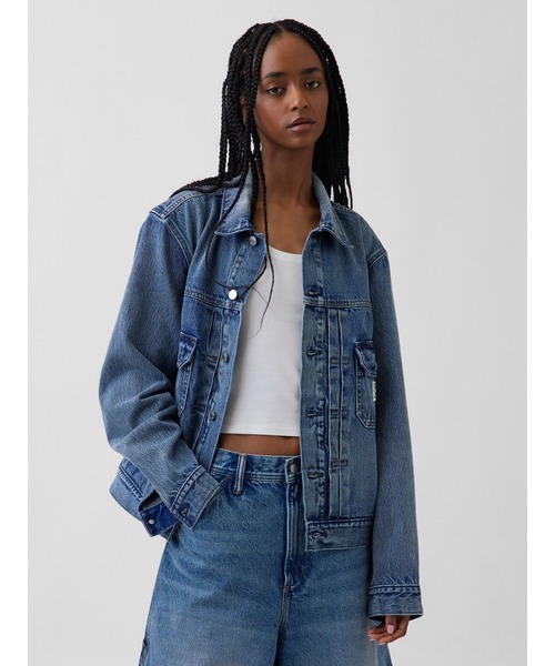 GAP（ギャップ） デニムジャケット gジャン キース・ヘリング アイコン