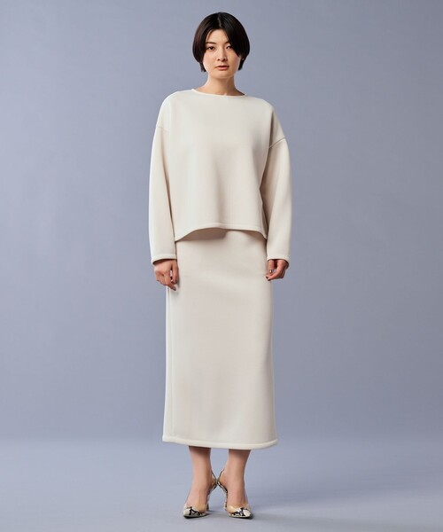 「uncrave」 長袖カットソー 1 グレー レディース_画像3