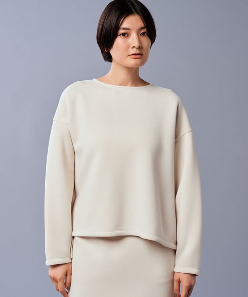 「uncrave」 長袖カットソー 1 グレー レディース_画像4