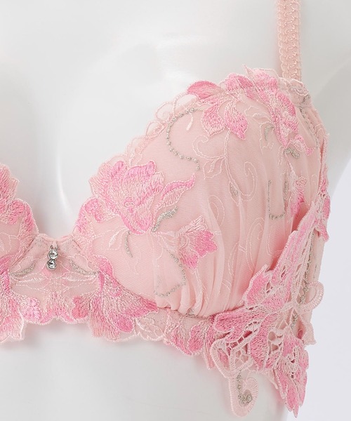 Due Perle（ドゥペルル） ブラジャー ショーツセット ワイヤーブラ