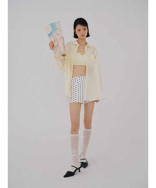 LILY BROWN（リリーブラウン） パンツ ステッチマイクロショートパンツ