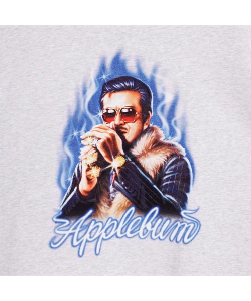「APPLEBUM」 スウェットカットソー X-LARGE アッシュグレー メンズ_画像4