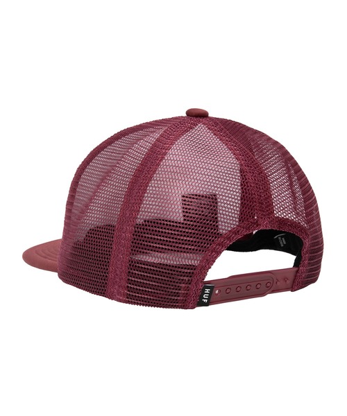 「HUF」 メッシュキャップ O/S パープル メンズ_画像4