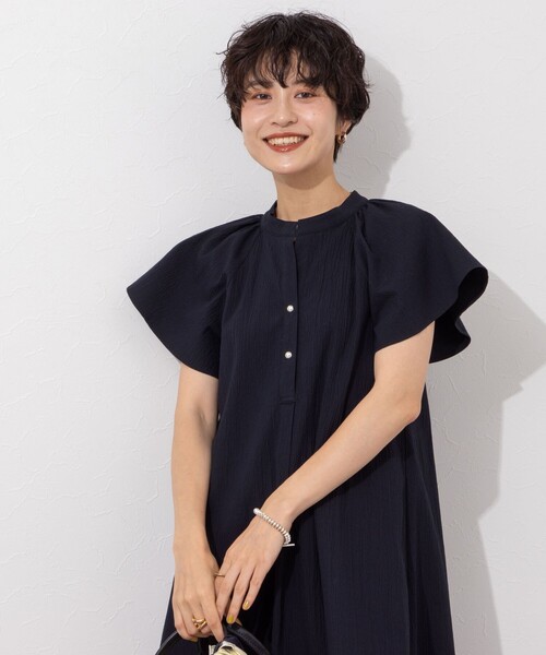 「NOLLEY'S Sophi」 半袖ワンピース 38 ライトグリーン レディース_画像6