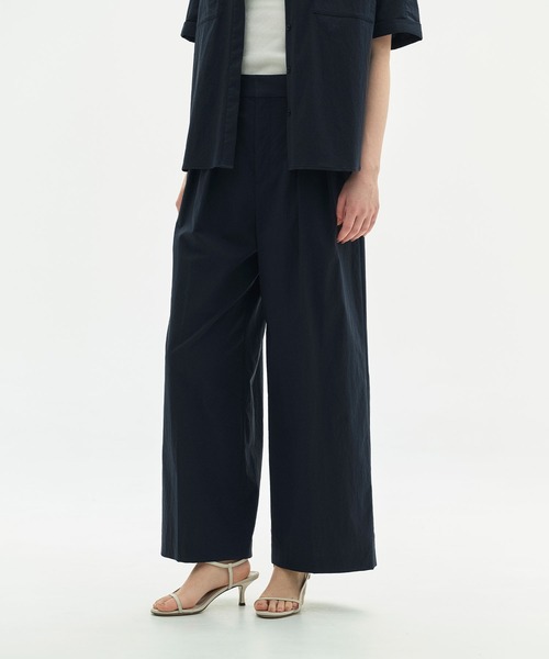 NOREMID ノーリミッドダークショートパンツ 未使用タグ付き N.O.R.C パンツ ナイロンタスラン2タックルーミーパンツ「AIRY MOTION