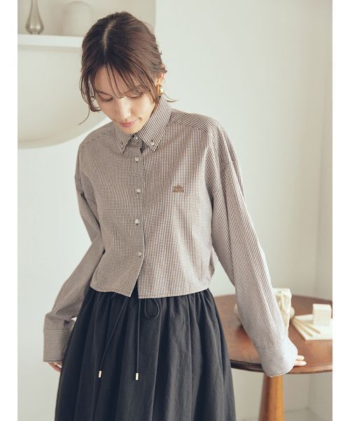 「Mila Owen」 長袖シャツ 0 ピンク レディース_画像2