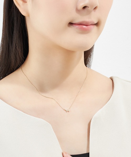 ネックレス K10YG ネックレス レディースの画像